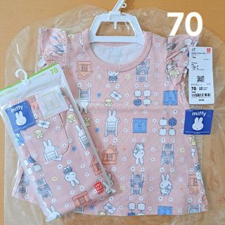 ユニクロ(UNIQLO)のミッフィー UT（グラフィックTシャツ・半袖・セットアップ可能） レギンス(パンツ)