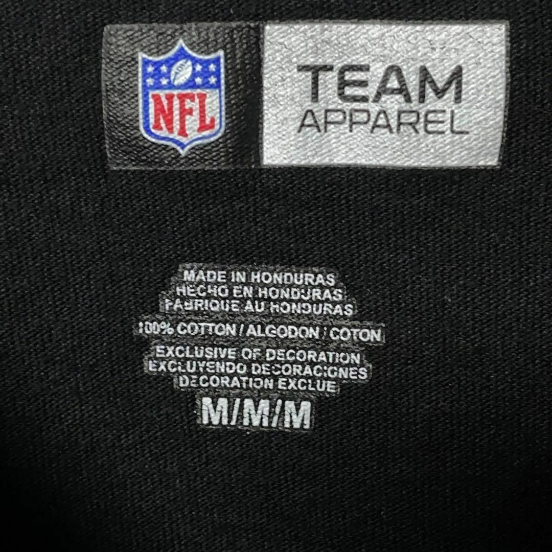 NFL アメリカ古着 スティラーズプリントTシャツ ブラック メンズ アメフト メンズのトップス(Tシャツ/カットソー(半袖/袖なし))の商品写真