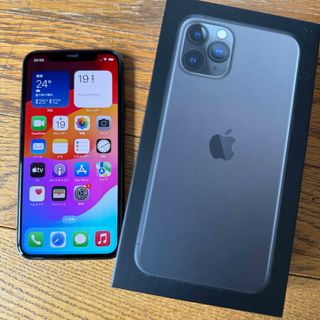 アイフォーン(iPhone)のiPhone 11 Pro スペースグレイ 256 GB (値下げ不可)(スマートフォン本体)