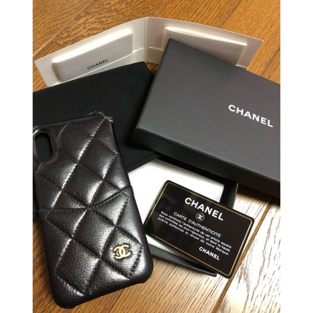 CHANEL(シャネル)のiPhoneXケース　CHANEL スマホ/家電/カメラのスマホアクセサリー(iPhoneケース)の商品写真