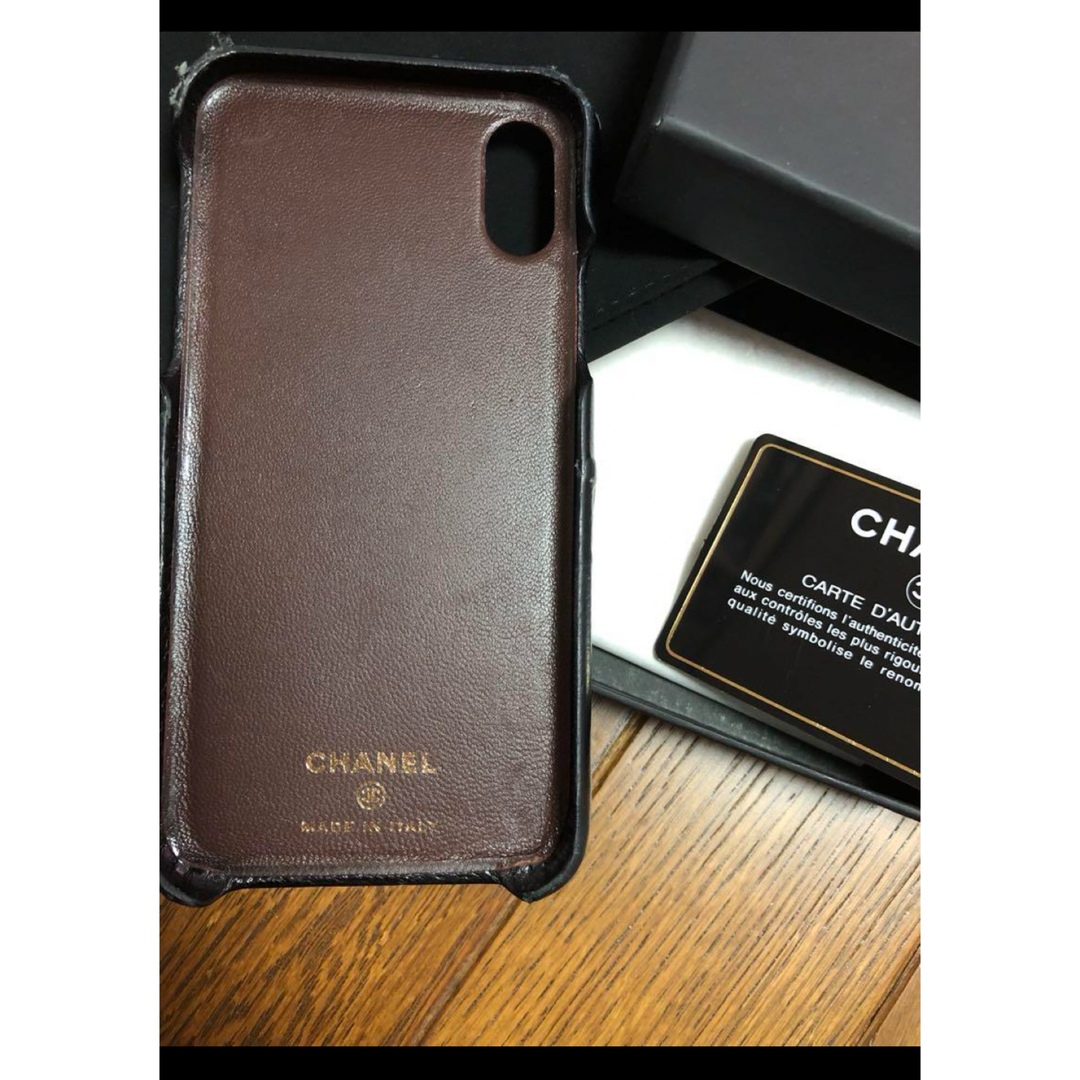 CHANEL(シャネル)のiPhoneXケース　CHANEL スマホ/家電/カメラのスマホアクセサリー(iPhoneケース)の商品写真