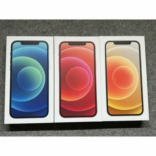 アップル(Apple)の【美品】iPhone 12 64GB SIMフリー 3台(スマートフォン本体)