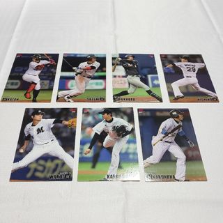 カルビー(カルビー)の【プロ野球チップス2015】千葉ロッテマリーンズ「レギュラーカード7枚セット」(シングルカード)