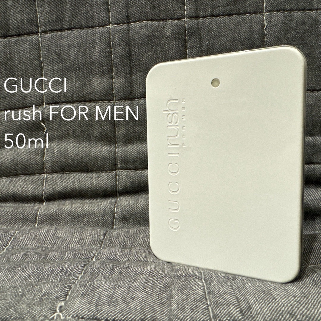 Gucci(グッチ)の廃盤 GUCCI rush FOR MEN 50ml ラッシュフォーメン コスメ/美容の香水(香水(男性用))の商品写真