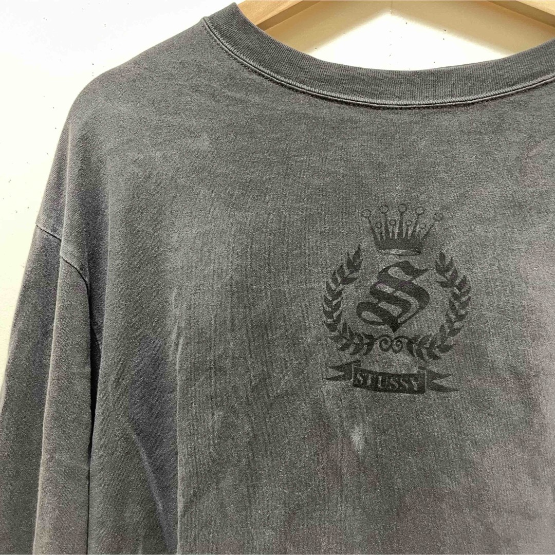 STUSSY(ステューシー)のStussy ロンＴ クロップド丈 レディースのトップス(Tシャツ(長袖/七分))の商品写真