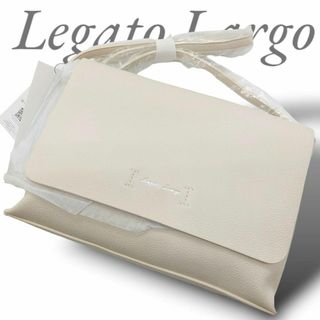 Legato Largo - 新品未使用✧レガートラルゴ ショルダーバッグ A5 お財布機能 白