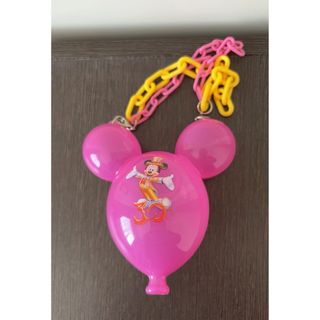 ディズニー(Disney)のディズニー　スナックケース　バルーン　ピンク(キャラクターグッズ)