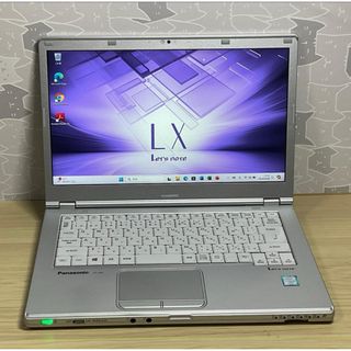 パナソニック(Panasonic)の大画面・高年式＞Let's  CF-LX6  i5/8G/256G/Office(ノートPC)