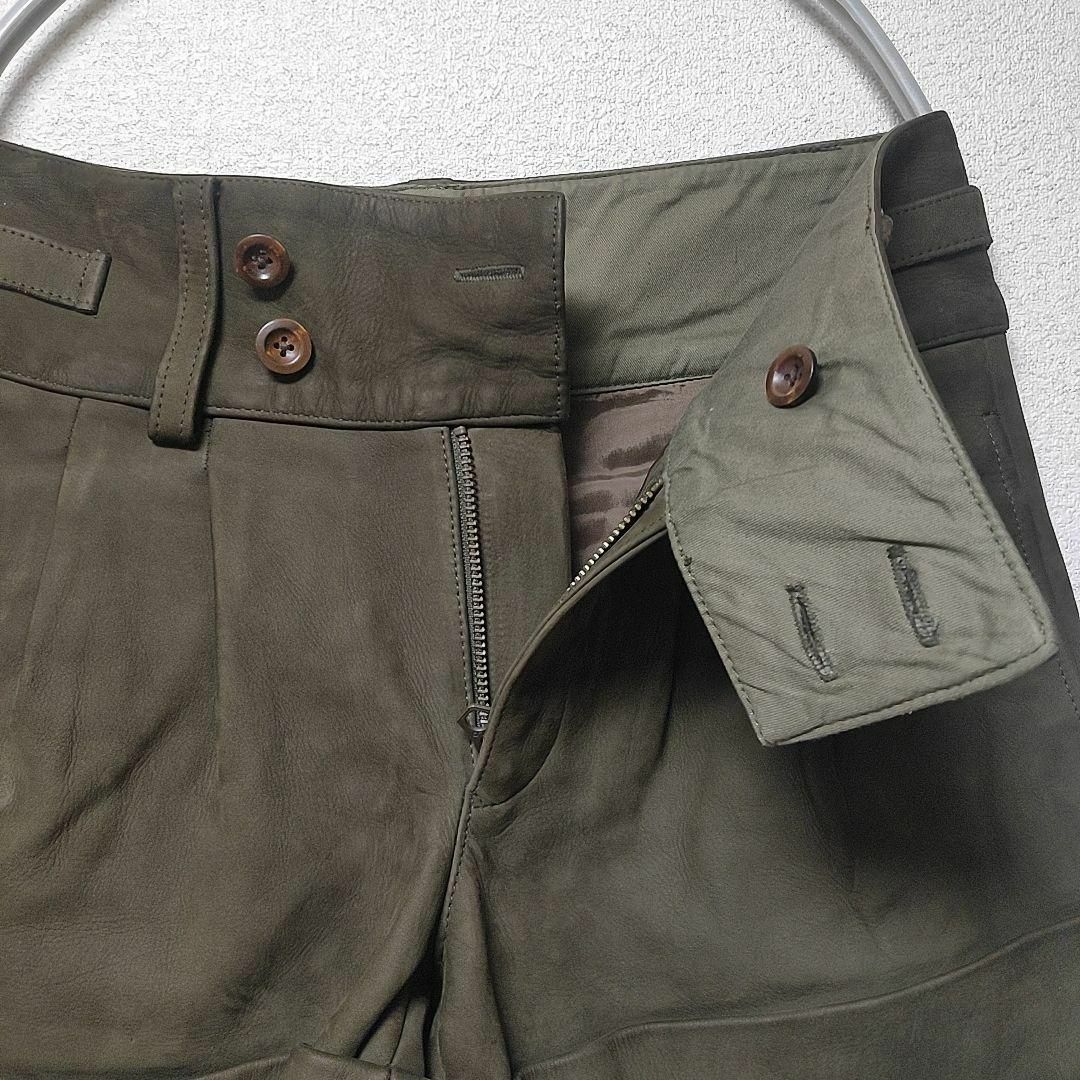 Ralph Lauren 牛革 レザーショートパンツ Ralph Lauren 牛革 レザーショートパンツ