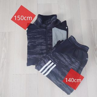 adidas - adidas  ジャージ上下セット　150.140サイズ違い