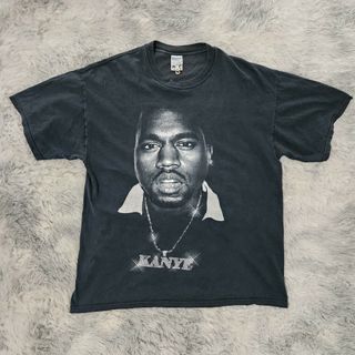 イージー(YEEZY（adidas）)のVintage Kanye west Ye カニエ・ウエスト Tシャツ 黒ブラッ(Tシャツ/カットソー(半袖/袖なし))