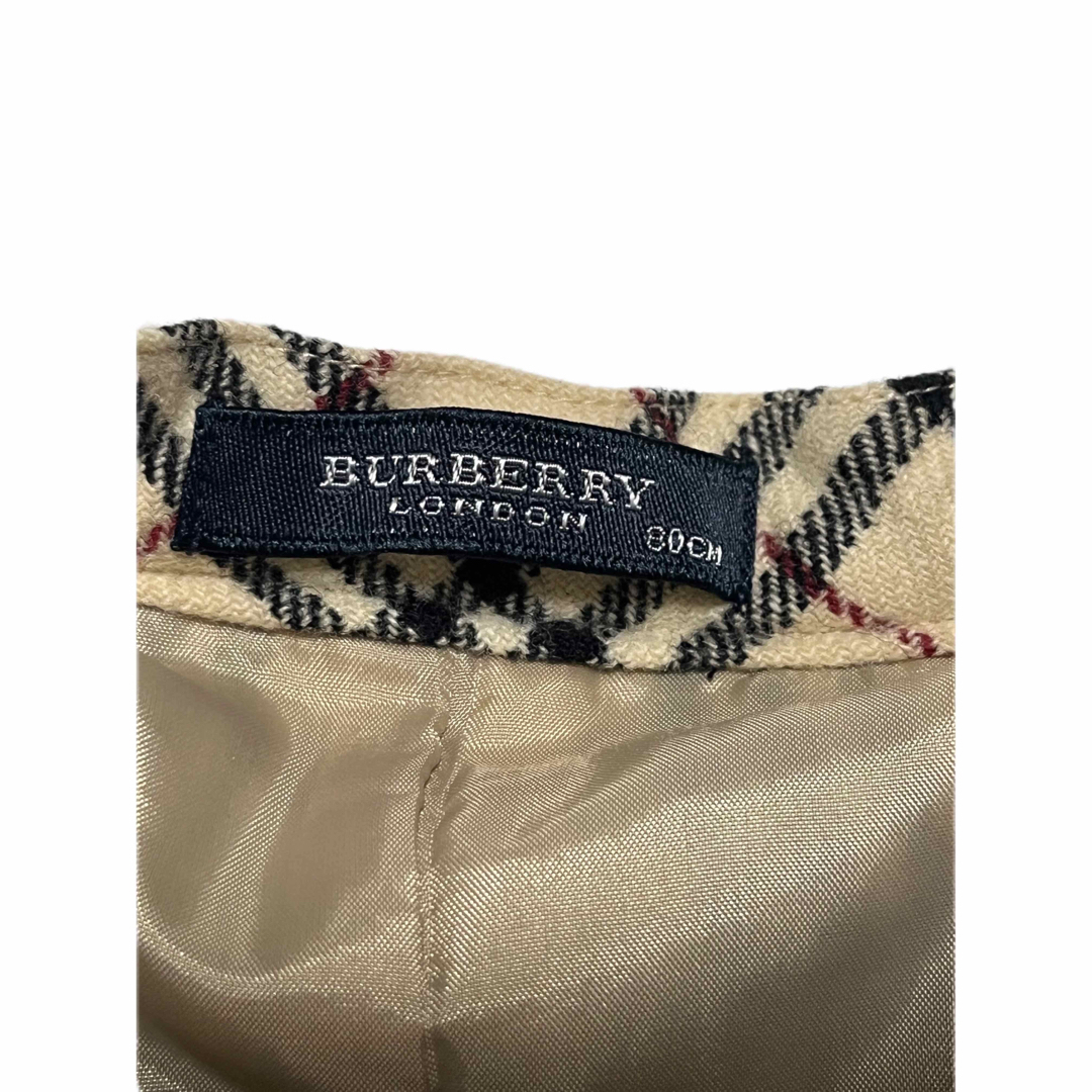 BURBERRY(バーバリー)のBURBERRY/バーバリー キュロット プリーツ スカート size80 キッズ/ベビー/マタニティのベビー服(~85cm)(スカート)の商品写真