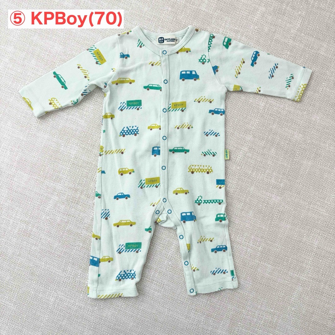 babyGAP(ベビーギャップ)のロンパース 8着セット まとめ売り 保育園着 男の子 カバーオール ベビー服 キッズ/ベビー/マタニティのベビー服(~85cm)(ロンパース)の商品写真