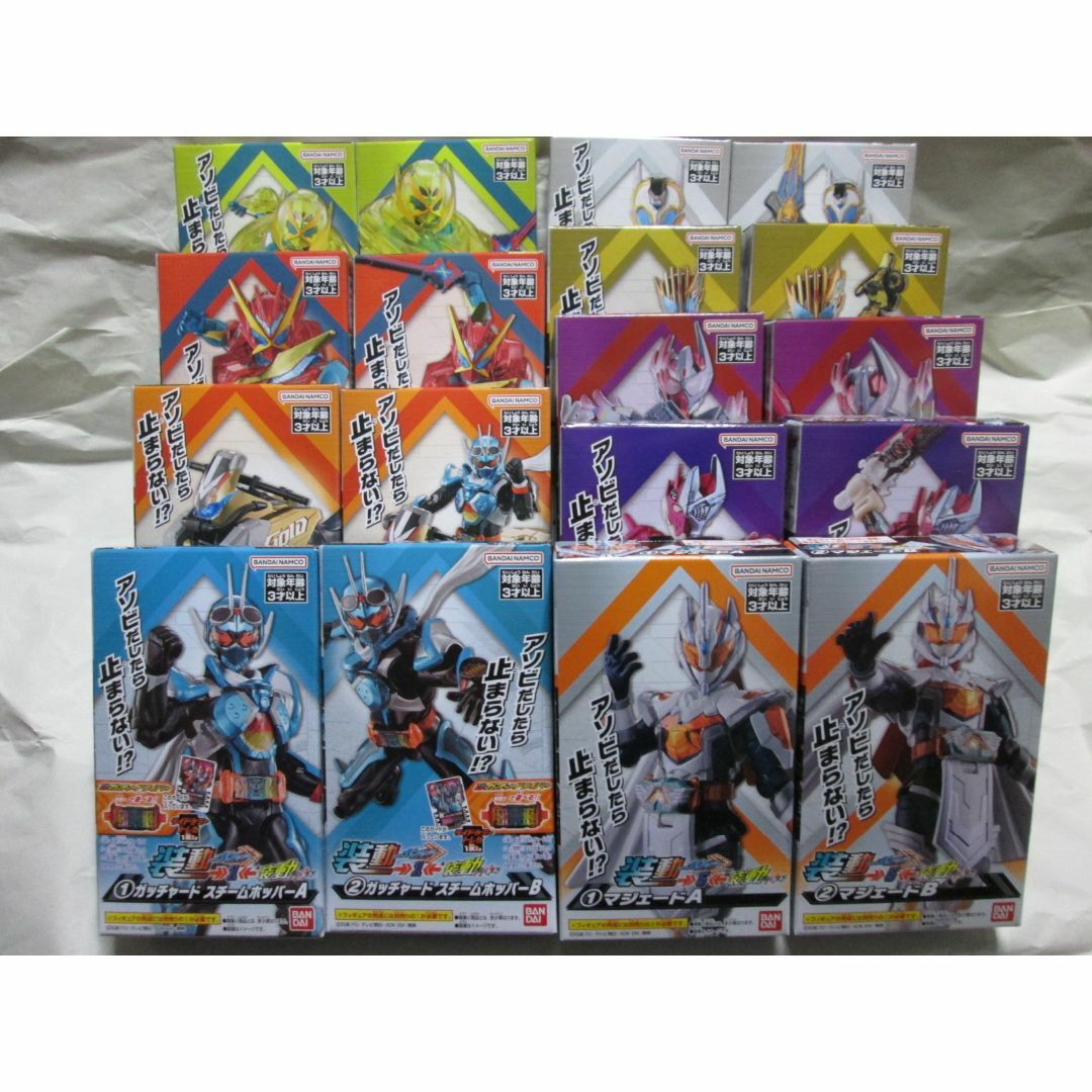 新品未開封 装動 仮面ライダー 鎧武 斬月 ドライブ ギーツ リバイ　セット エンタメ/ホビーのフィギュア(特撮)の商品写真