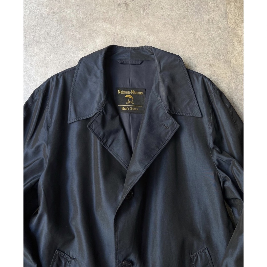 VINTAGE(ヴィンテージ)の【激レア】70svintage Neiman marcus nylon coat メンズのジャケット/アウター(ステンカラーコート)の商品写真
