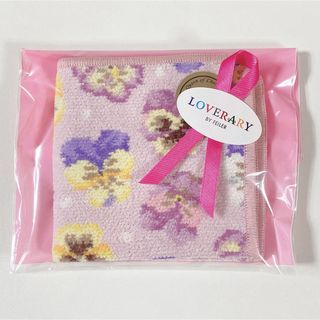 FEILER - LOVERARY BY FEILER◆ラブラリーパンジー◆ハンカチ◆新品