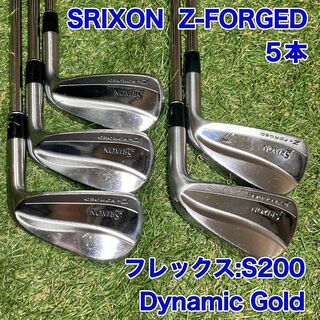 Srixon - SRIXON Z-FORGED アイアン5本　スリクソン　ゴルフクラブ