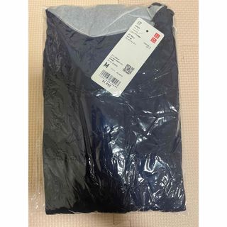 ユニクロ(UNIQLO)の専用です！新品未開封　コットン　前あき　Uネック 半袖(アンダーシャツ/防寒インナー)