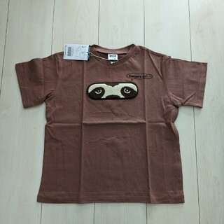ブリーズ(BREEZE)のブリーズ　半袖Tシャツ　動物のぞきTシャツ　120 ブラウン(Tシャツ/カットソー)