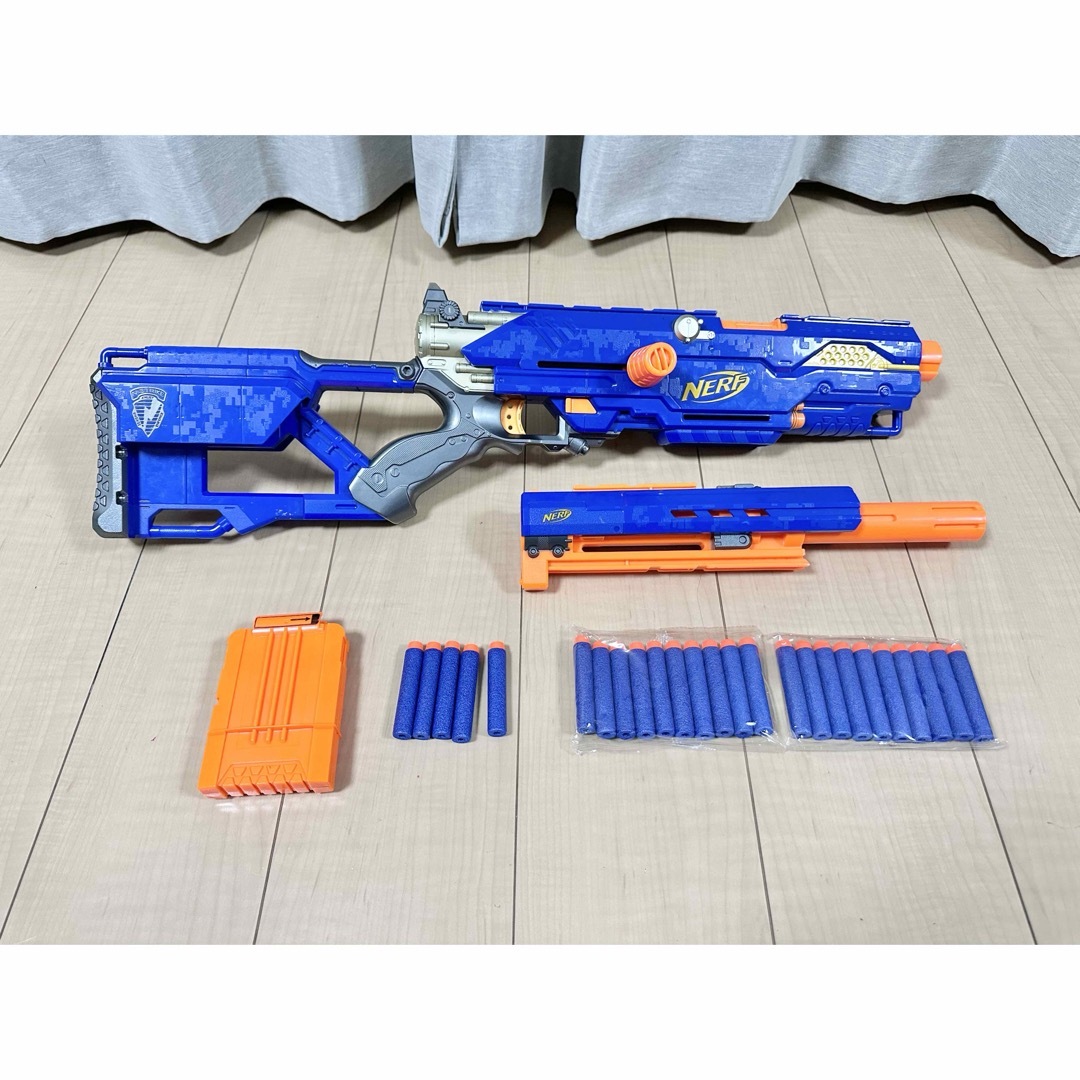 NERF - 良品 NERF ナーフ ロングストライク スナイパーショット CS-6の NERF - 良品 NERF ナーフ ロングストライク スナイパーショット CS-6の