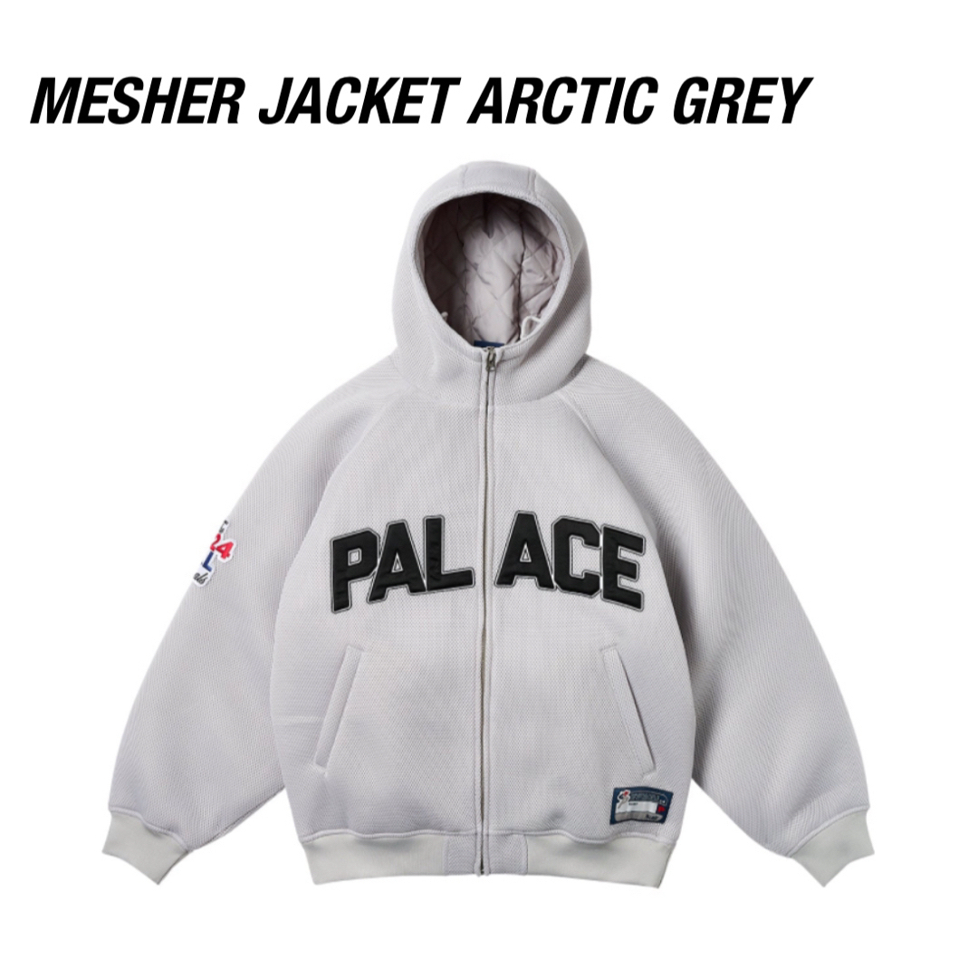 PALACE - PALACE MESHER JACKET ARCTIC GREY Mサイズの通販 by PALACE - PALACE MESHER JACKET ARCTIC GREY Mサイズの通販 by