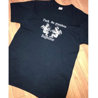 シュプリーム(Supreme)のSupreme fuck the president Tee(Tシャツ/カットソー(半袖/袖なし))