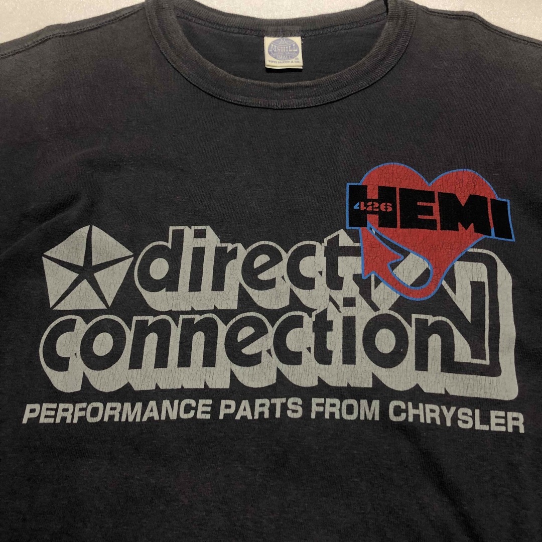 TOYS McCOY(トイズマッコイ)の【激レア】TOYS McCOY×HEMI426 コラボ企業Tシャツ Sチャコール メンズのトップス(Tシャツ/カットソー(半袖/袖なし))の商品写真