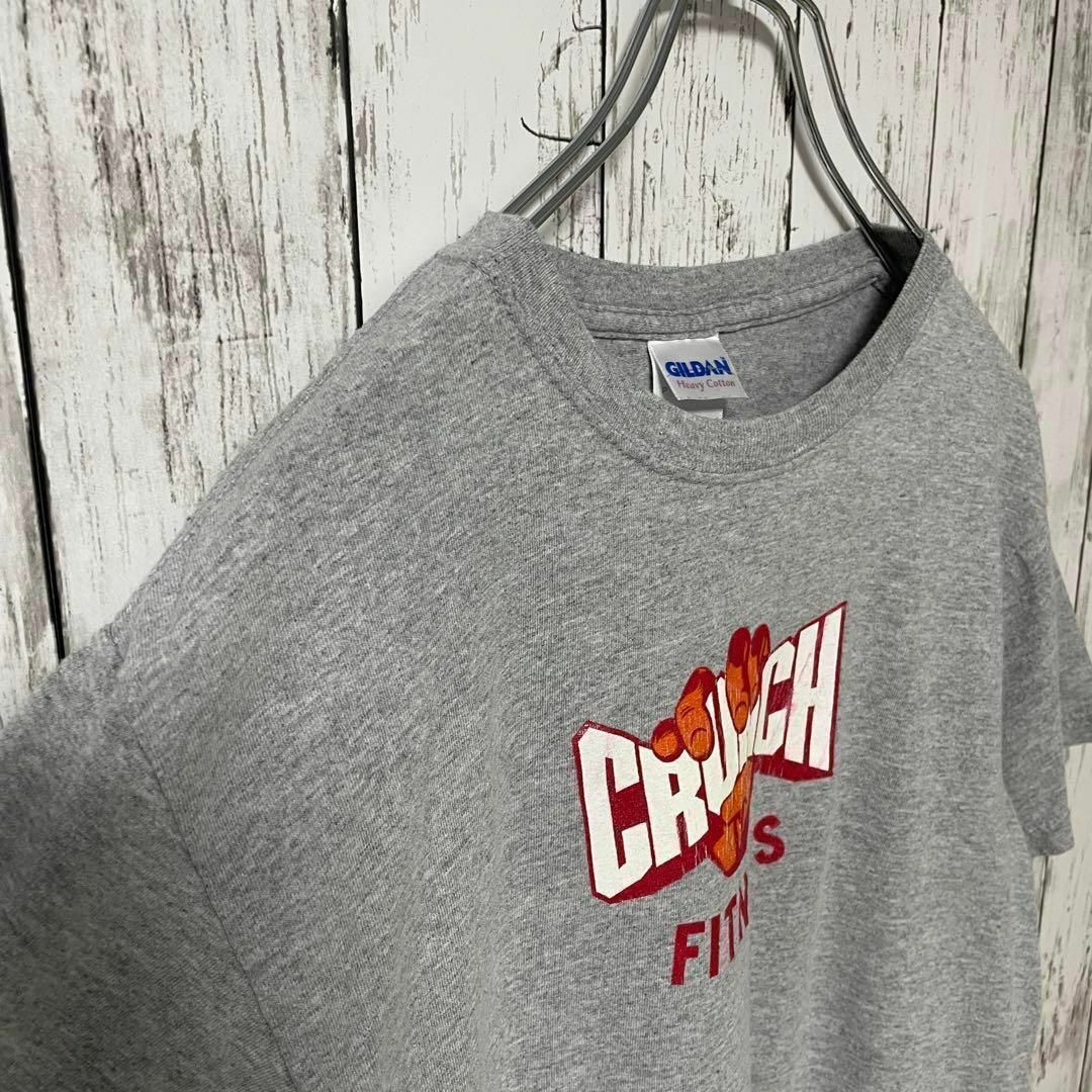 GILDAN アメリカ古着 CRUNCHプリントTシャツ グレー メンズ メンズのトップス(Tシャツ/カットソー(半袖/袖なし))の商品写真