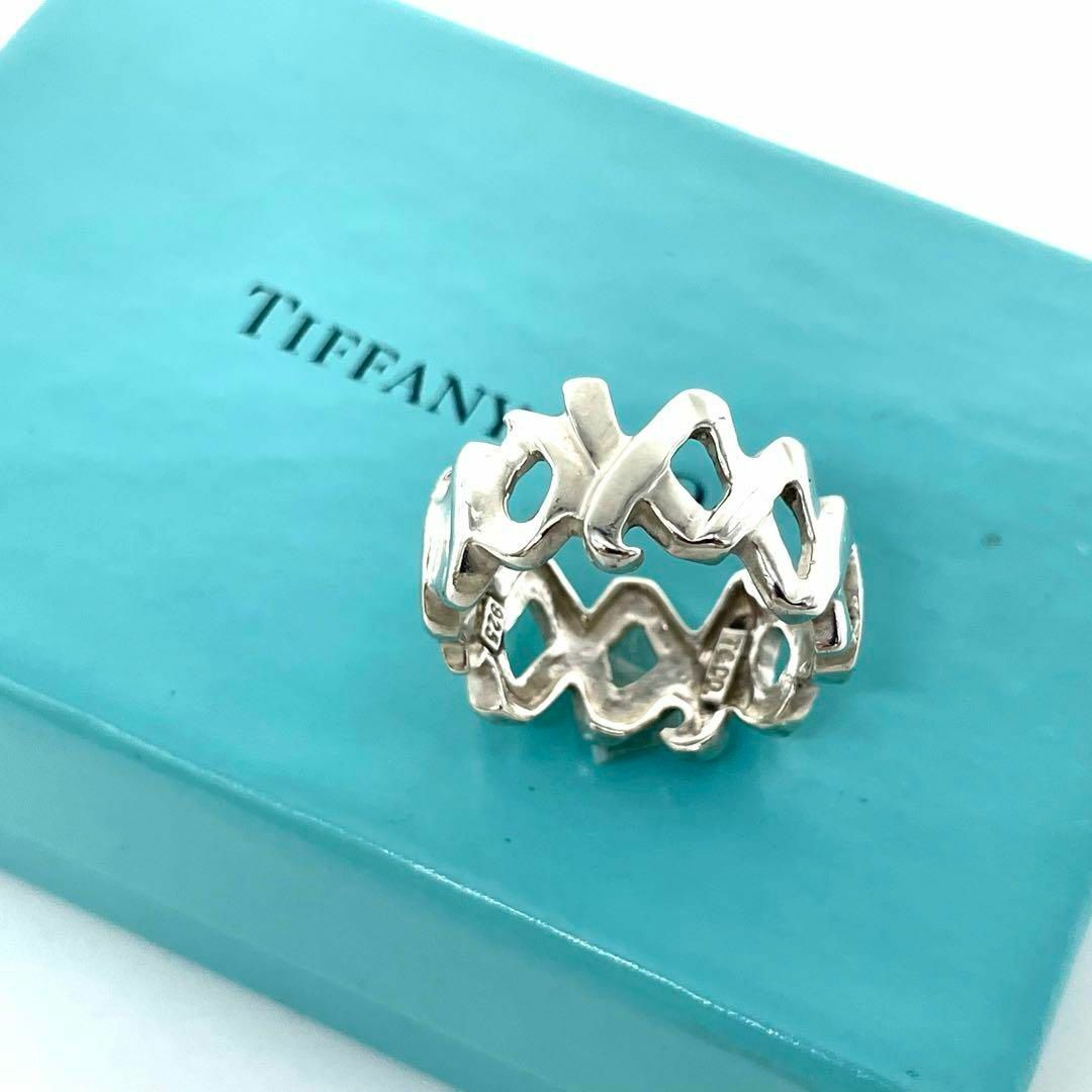 Tiffany & Co.(ティファニー)の研磨済　8.5号　ティファニー　i1 ラブアンドキス　シルバーリング レディースのアクセサリー(リング(指輪))の商品写真