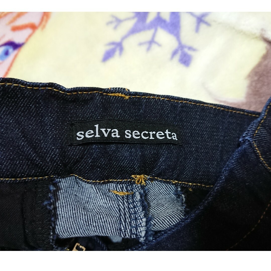 selva secreta☆Center TACK STRETCH DENIM レディースのパンツ(デニム/ジーンズ)の商品写真