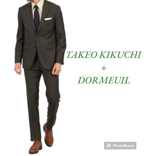 タケオキクチ(TAKEO KIKUCHI)のTAKEO KIKUCHI × DORMEUIL グレンチェック スーツ(セットアップ)