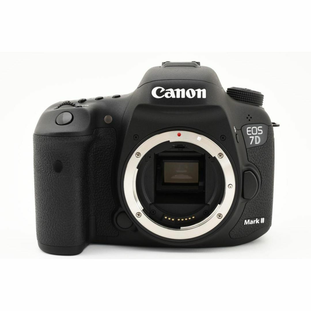 Canon(キヤノン)の【ほぼ新品】Canon EOS 7D MarkII《ショット数わずか246回》 スマホ/家電/カメラのカメラ(デジタル一眼)の商品写真