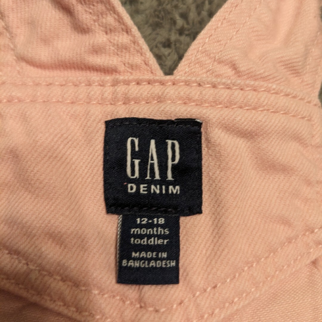 GAP(ギャップ)のgap サロペット 80 キッズ/ベビー/マタニティのベビー服(~85cm)(パンツ)の商品写真