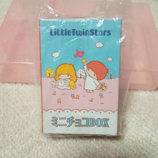 リトルツインスターズ(リトルツインスターズ)のキキララ　レトロ　ミニチョコBOX(キャラクターグッズ)