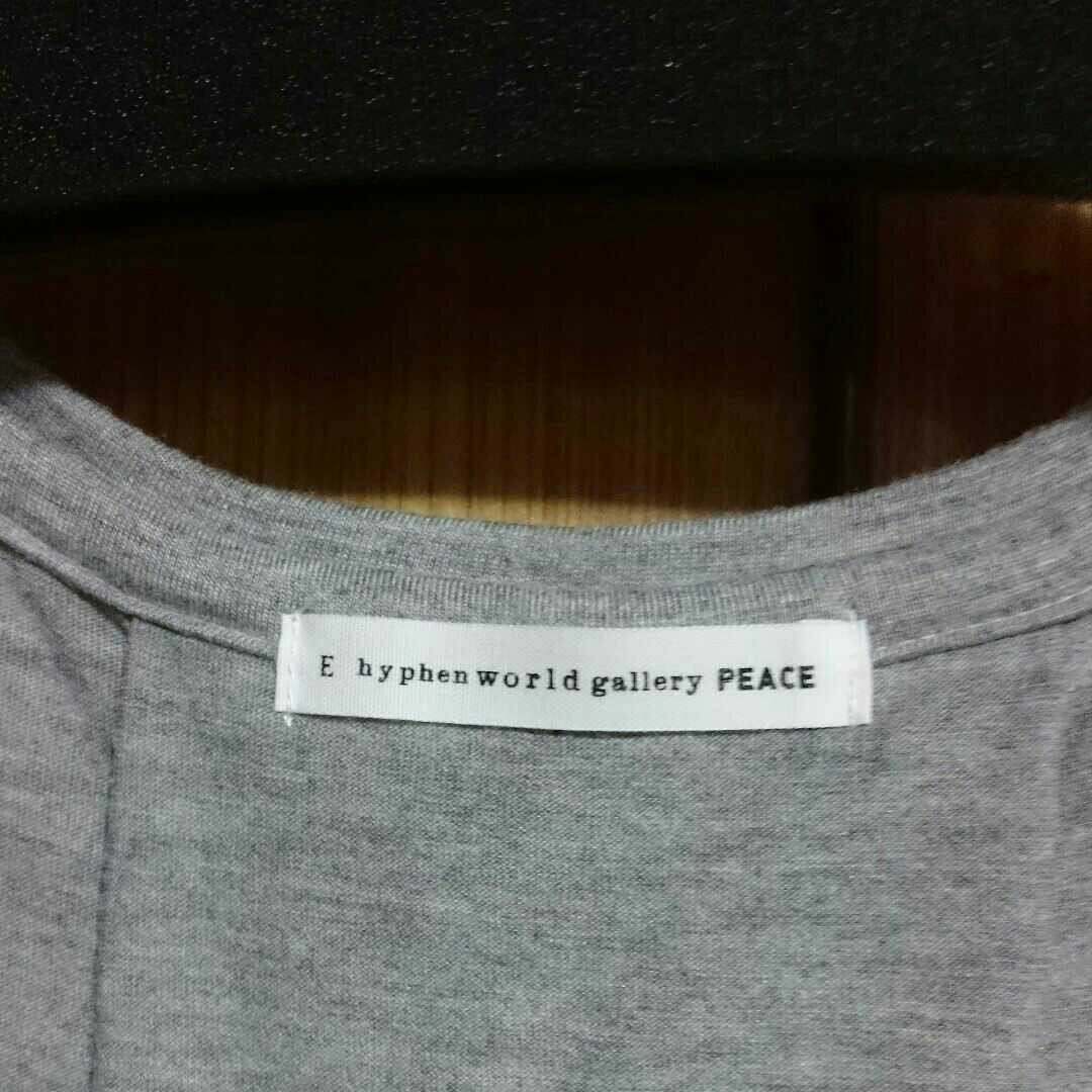 E hyphen world gallery(イーハイフンワールドギャラリー)のイーハイフンワールドギャラリー Tシャツ チュニック レディースのトップス(カットソー(半袖/袖なし))の商品写真