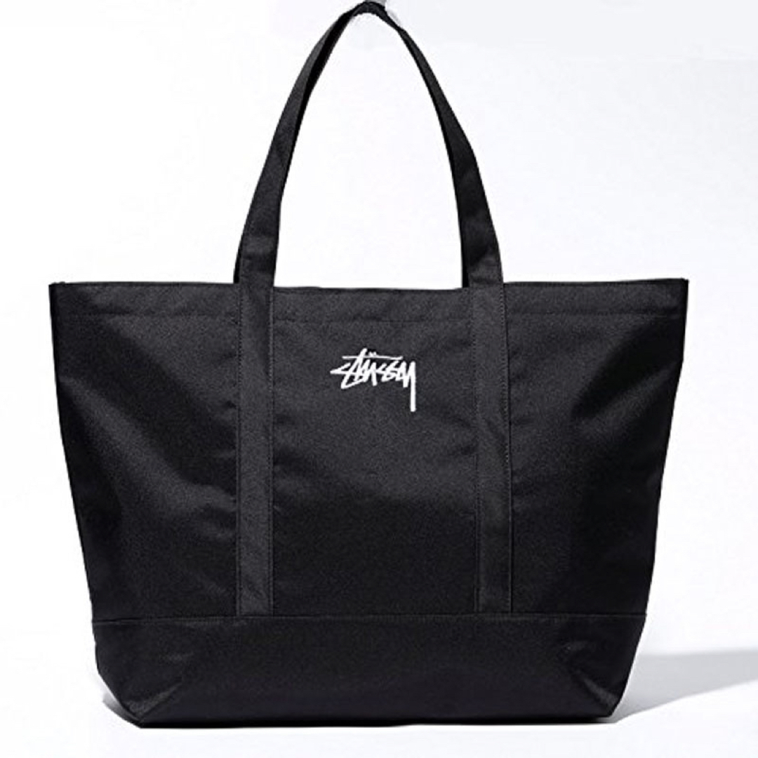 STUSSY(ステューシー)のSTUSSY ステューシー 雑誌付録 トートバッグ ブラック レディースのバッグ(トートバッグ)の商品写真