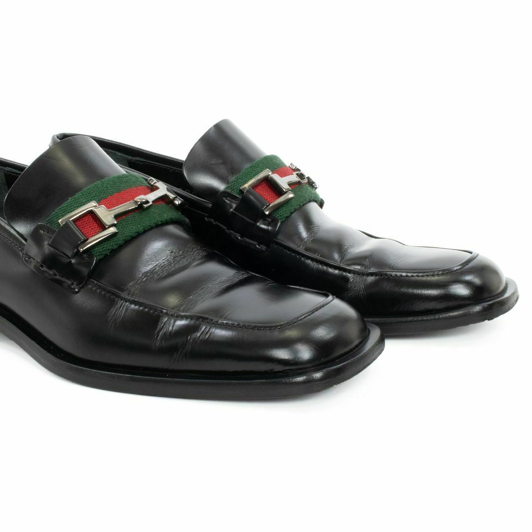 Gucci(グッチ)の【全額返金保証・送料無料】グッチのローファー・正規品・シェリー ホースビット レディースの靴/シューズ(ローファー/革靴)の商品写真