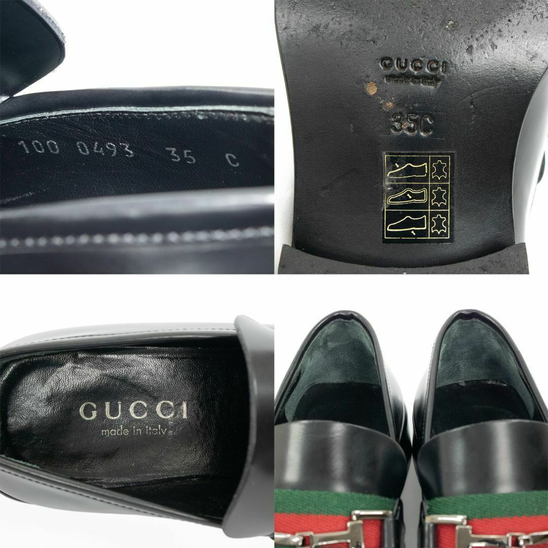 Gucci(グッチ)の【全額返金保証・送料無料】グッチのローファー・正規品・シェリー ホースビット レディースの靴/シューズ(ローファー/革靴)の商品写真