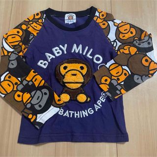 ベイプキッズ(BAPE KIDS)のベビーマイロ　ロンT 90(Tシャツ/カットソー)