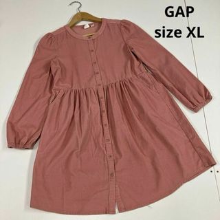 GAP - GAP ギャップ　コーデュロイ　ワンピース　ピンク　古着　XL