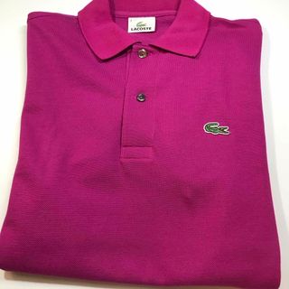 ラコステ(LACOSTE)のラコステ…紳士、半袖ポロシャツ…(Mサイズ位)(ポロシャツ)