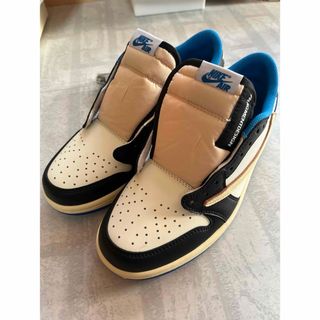 ナイキ(NIKE)のトラヴィスフラグメントaj1(スニーカー)