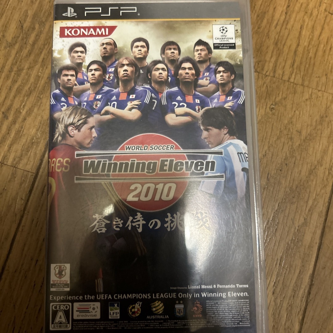 ワールドサッカー ウイニングイレブン 2010 蒼き侍の挑戦 エンタメ/ホビーのゲームソフト/ゲーム機本体(携帯用ゲームソフト)の商品写真