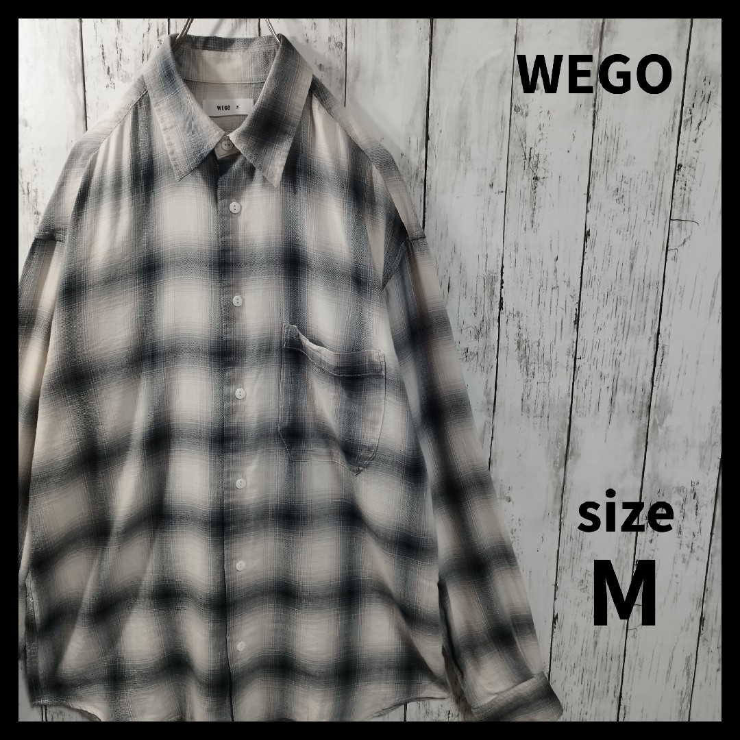 WEGO(ウィゴー)の【WEGO】Oversize Plaid Shirt メンズのトップス(シャツ)の商品写真