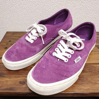 VANS  オーセンティック パープル　25.0cm(スニーカー)