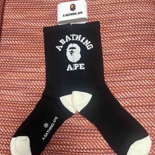 A BATHING APE - 新品　BAPE アベイシングエイプ　メンズ　ソックス　