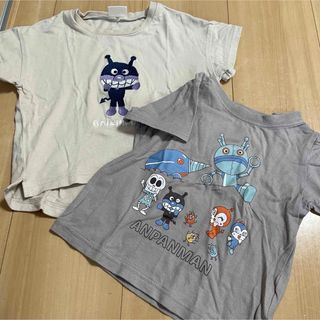 BANDAI - バイキンマン　Tシャツ2枚セット　90