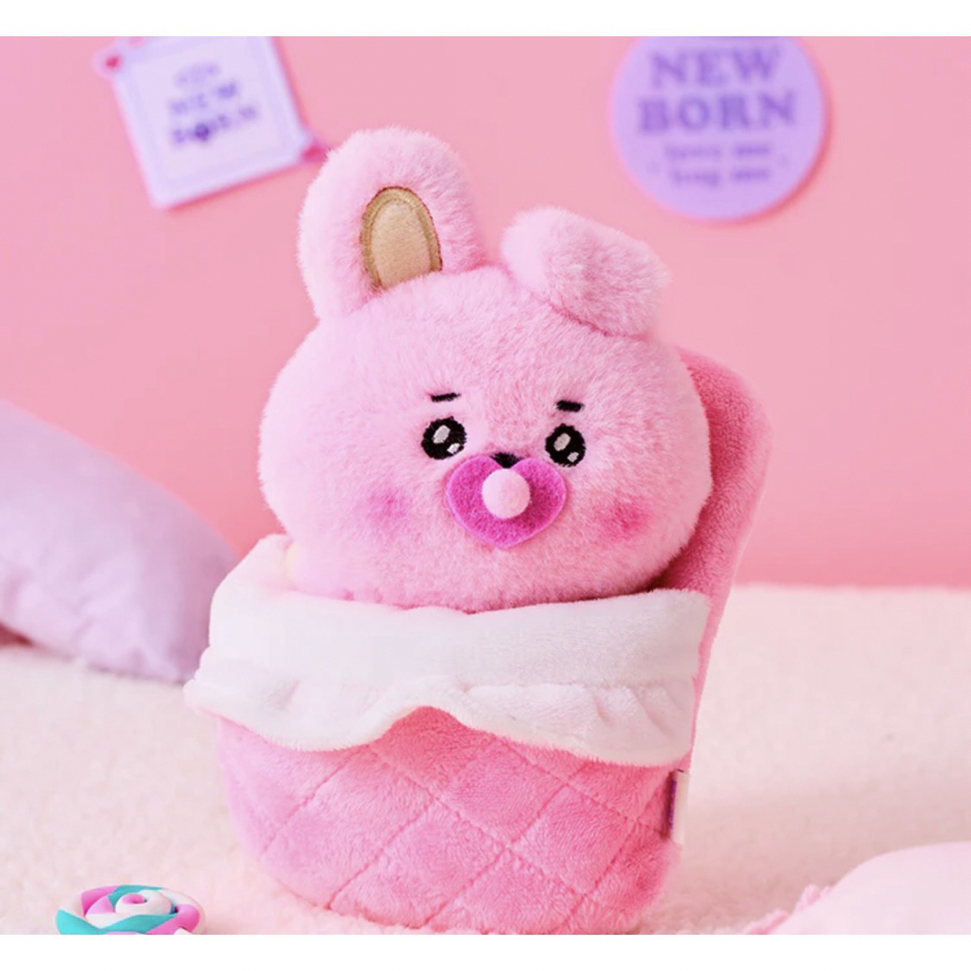 BT21(ビーティーイシビル)のBT21 NEWBORN BABY ぬいぐるみ  COOKY  エンタメ/ホビーのおもちゃ/ぬいぐるみ(ぬいぐるみ)の商品写真