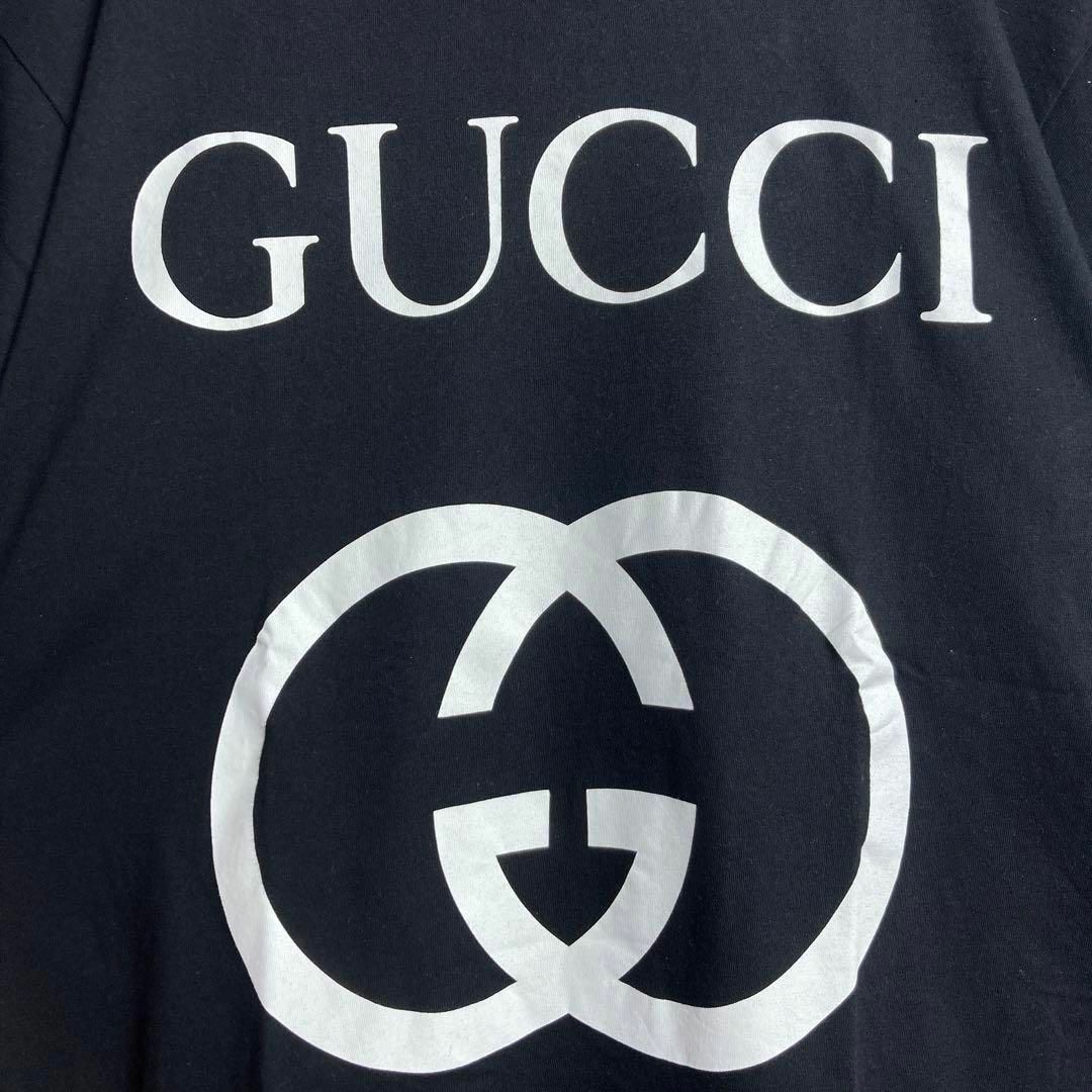Gucci(グッチ)の【美品】グッチ　GUCCI　Tシャツ　インターロッキング　即完売モデル　S メンズのトップス(Tシャツ/カットソー(半袖/袖なし))の商品写真
