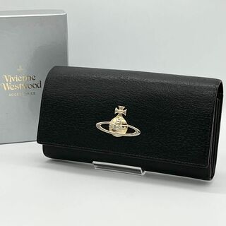 ヴィヴィアンウエストウッド(Vivienne Westwood)の✨️美品✨️VivienneWestwood 二つ折り財布 がま口財布 ブラック(財布)
